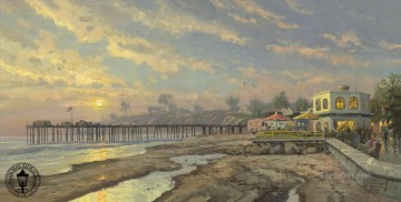 Other Urban Cityscapes Painting - Capitola Sunset TK cityscape